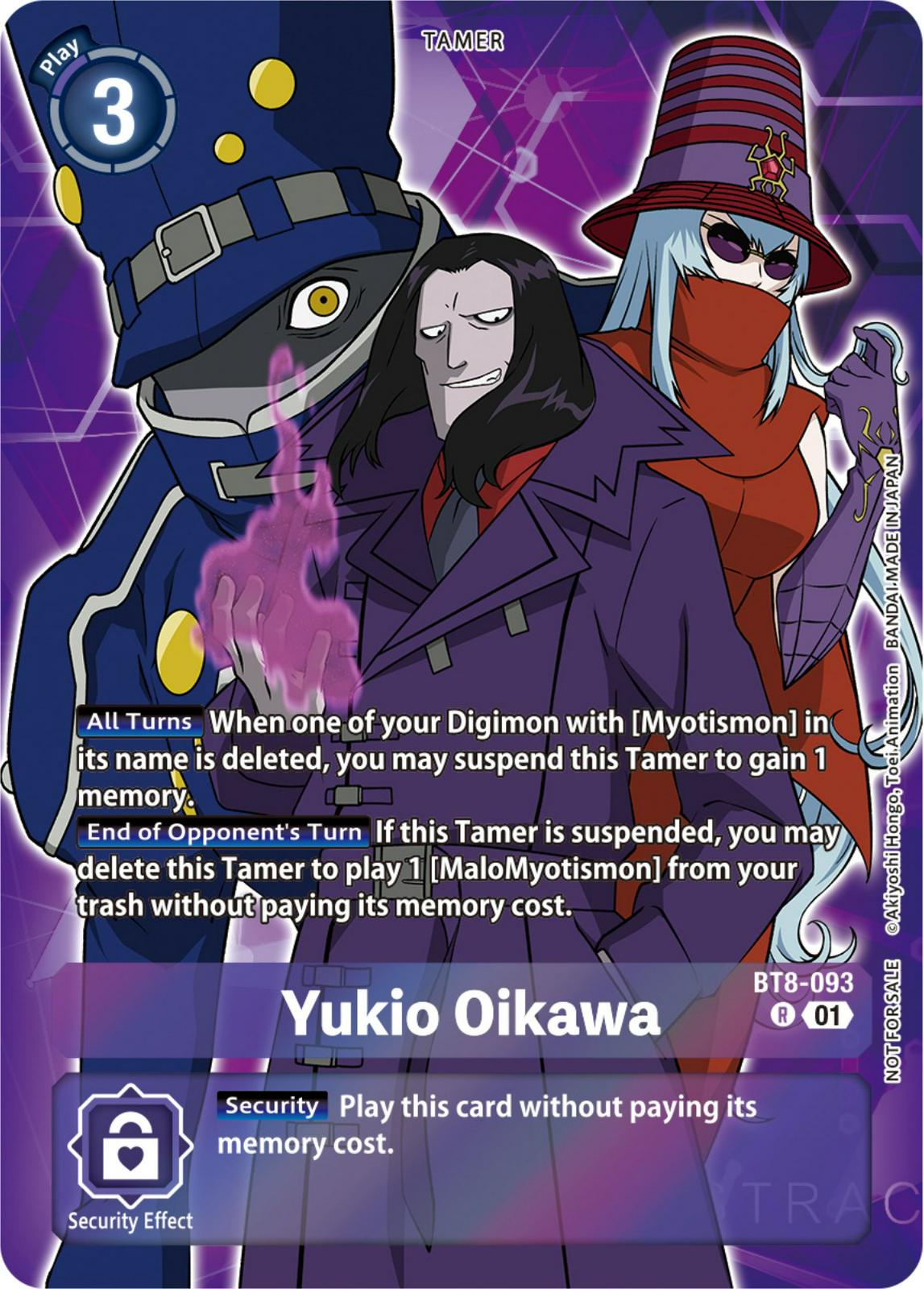 Yukio Oikawa [Tamer Party Pack  Foil] #BT8-093