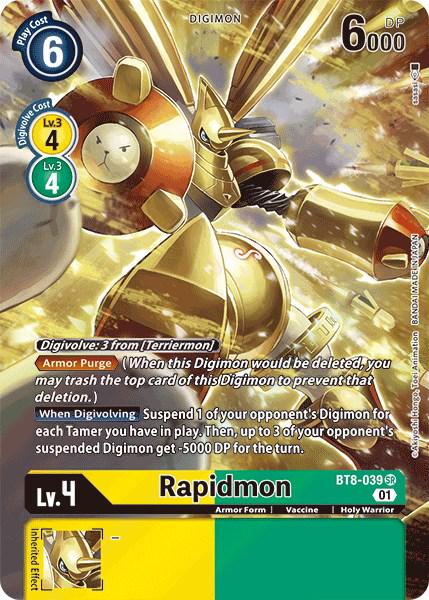 Rapidmon [Alternate Art Foil] #BT8-039