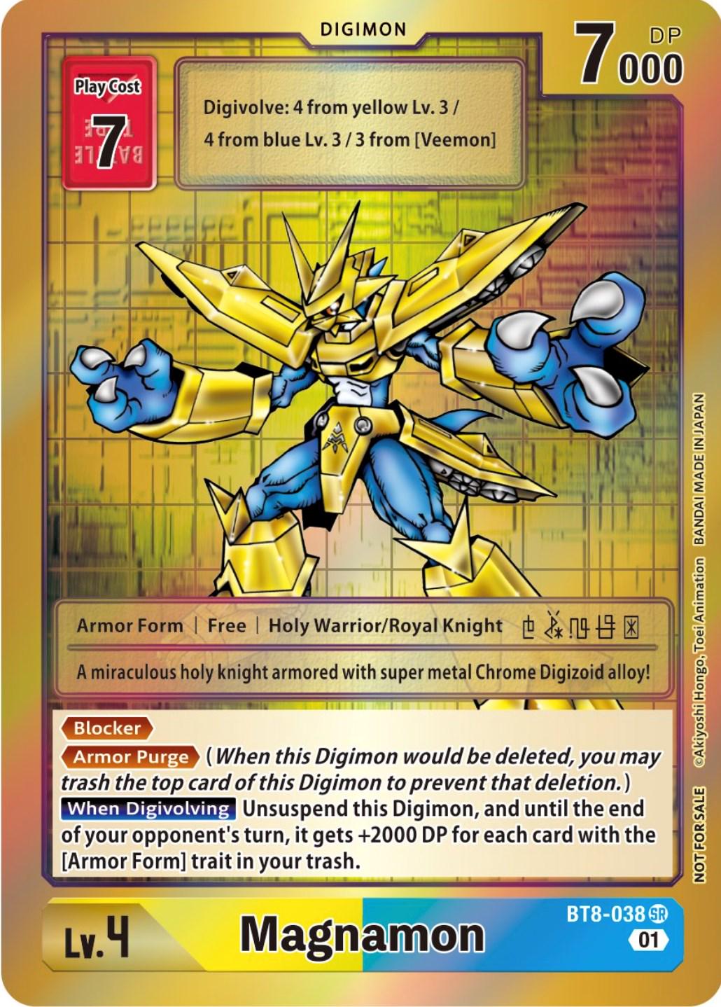 Magnamon [Tamer Party Special Foil] #BT8-038