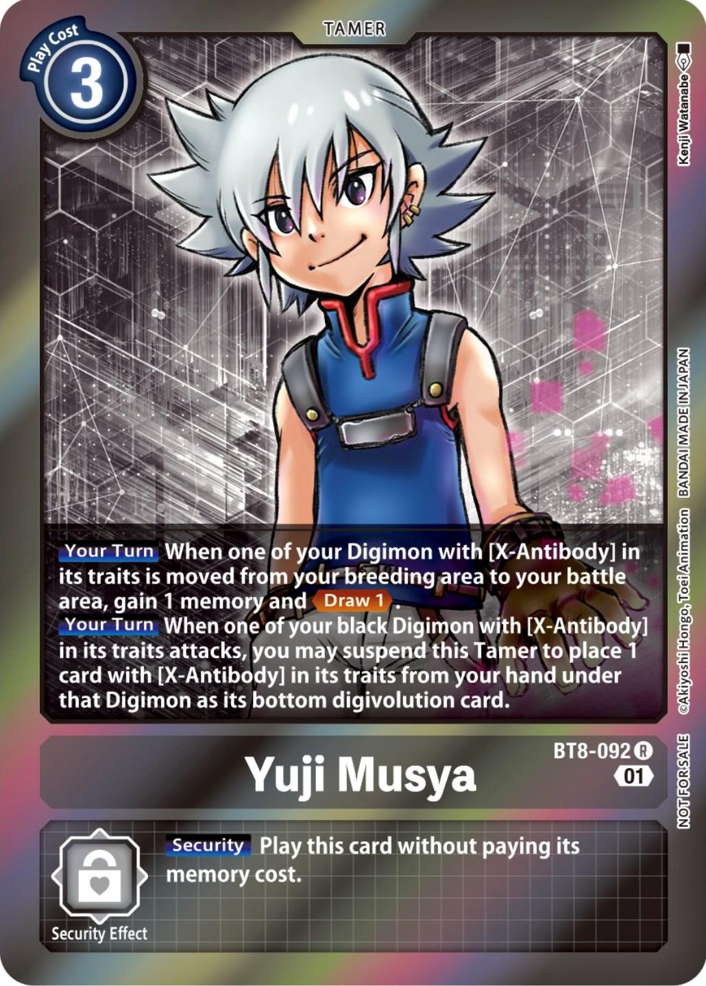 Yuji Musya [Event Pack Foil] #BT8-092