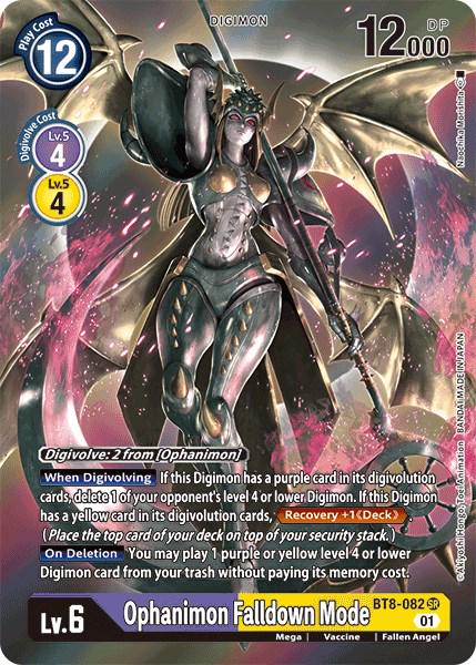 Ophanimon Falldown Mode [Alternate Art Foil] #BT8-082