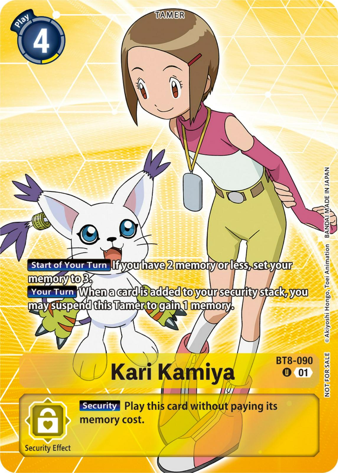 Kari Kamiya [Tamer Party Pack  Foil] #BT8-090