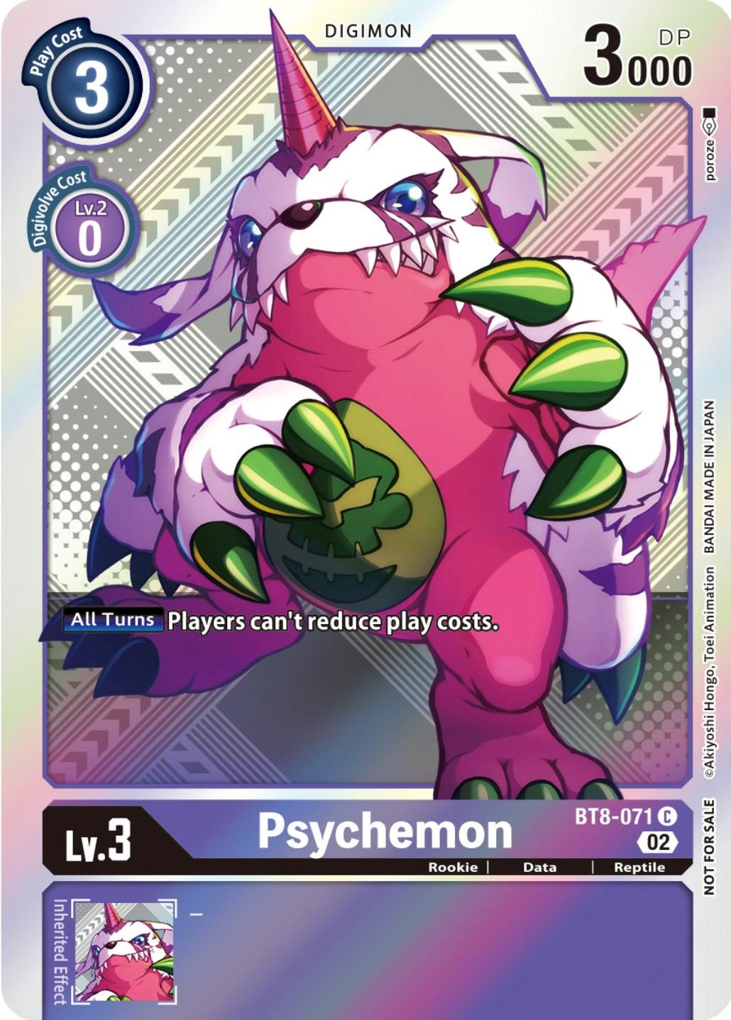 Psychemon [Pre-Release Foil] #BT8-071