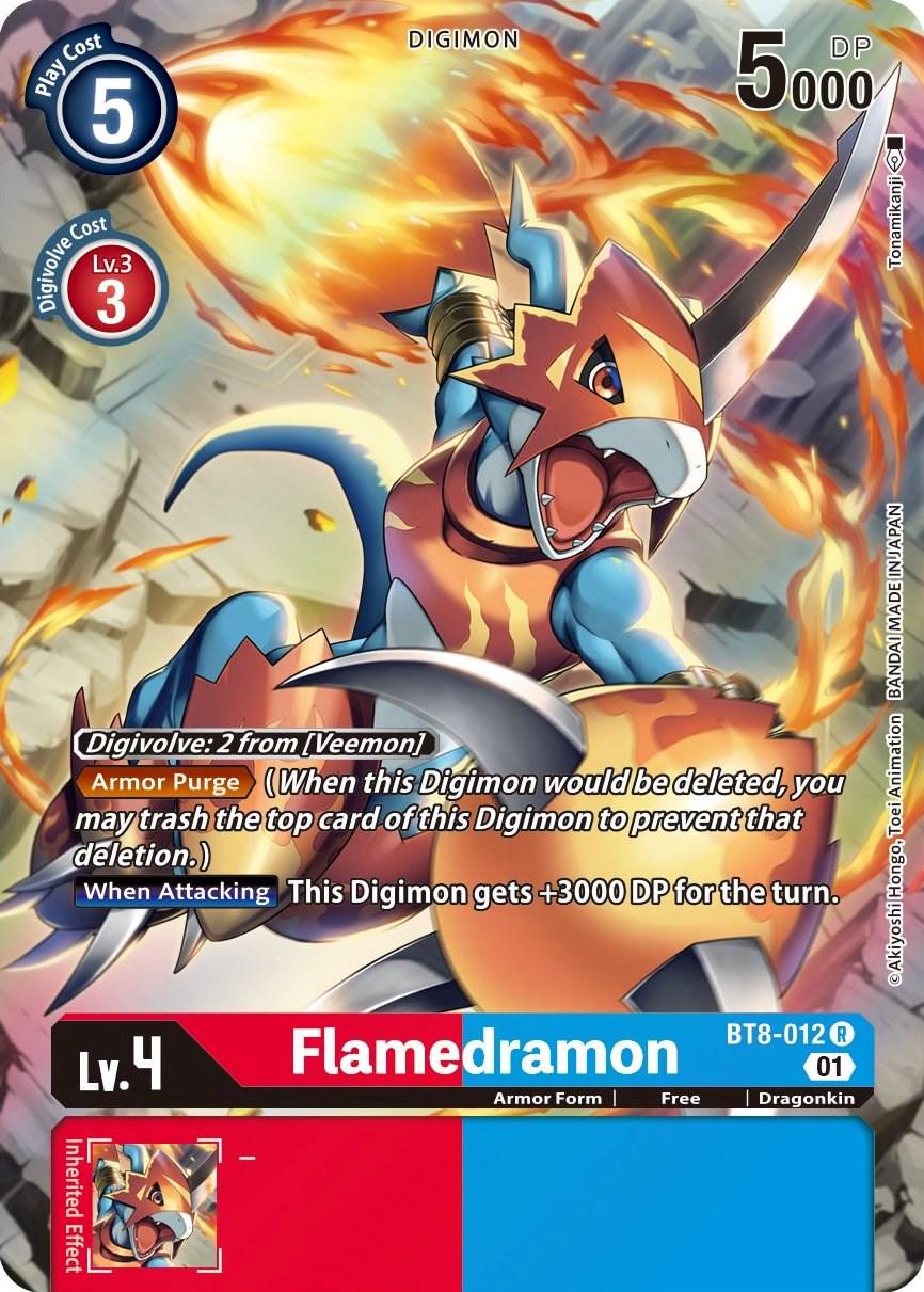 Flamedramon [Alternate Art Foil] #BT8-012
