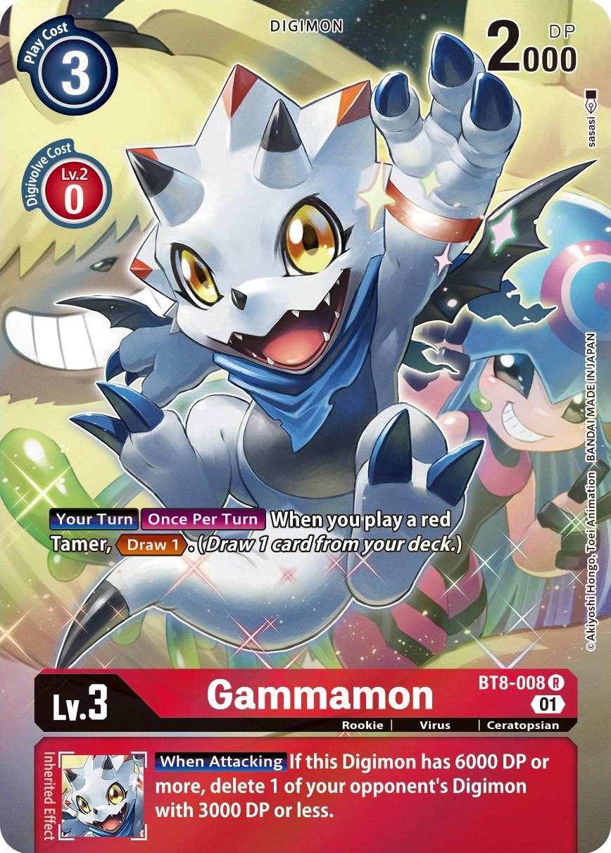 Gammamon [Alternate Art Foil] #BT8-008