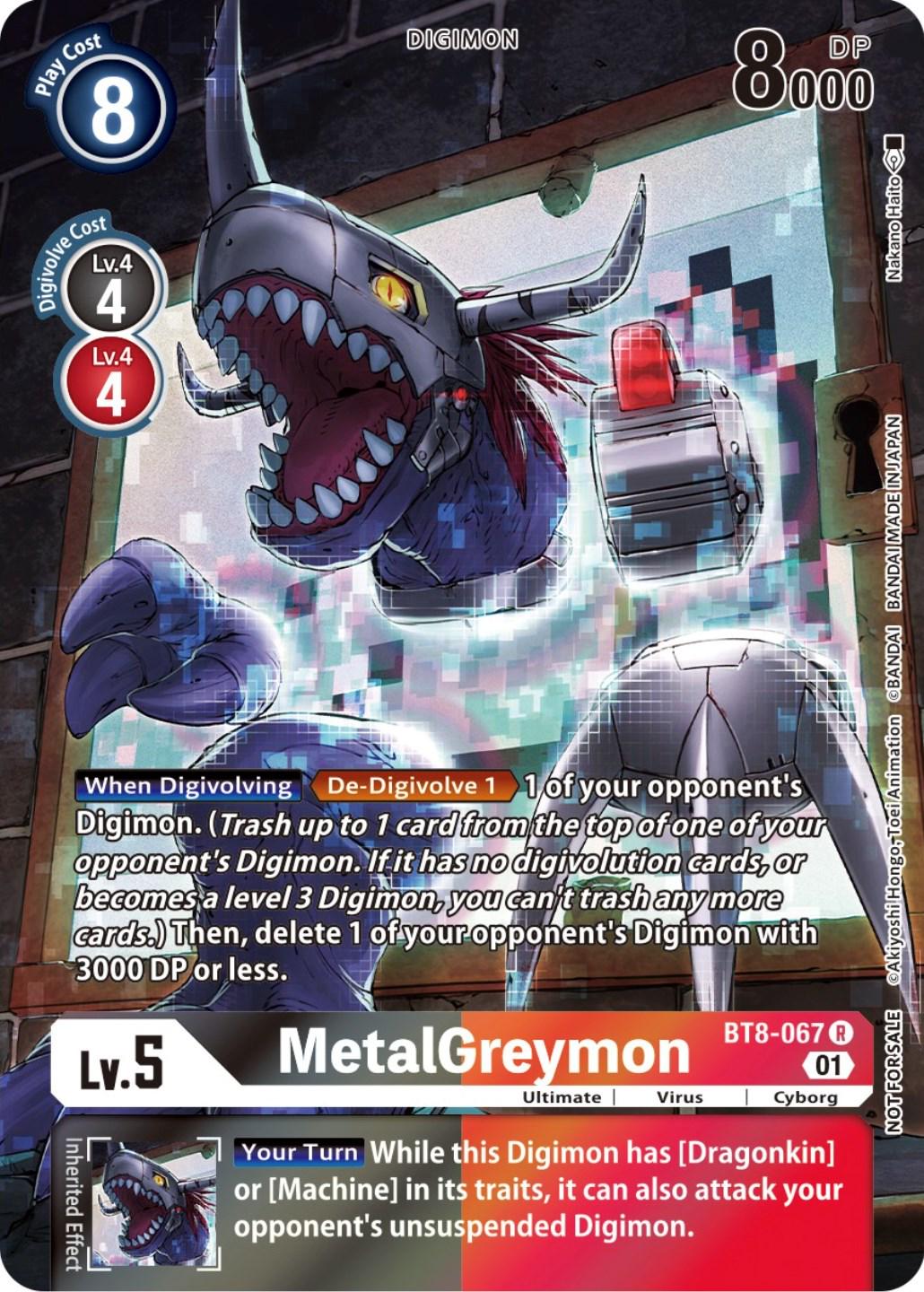 MetalGreymon [25th Special Memorial Pack Foil] #BT8-067