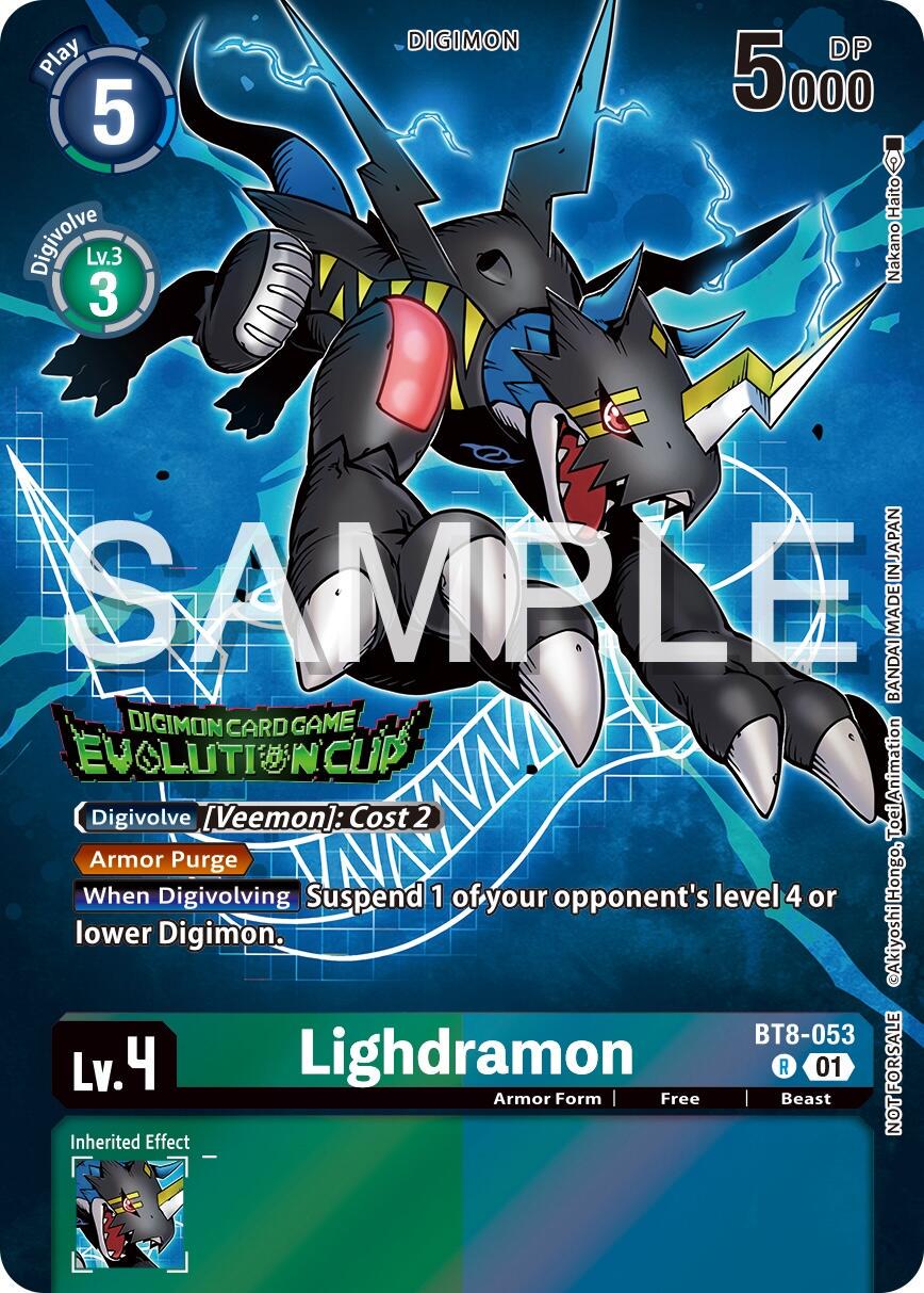 Lighdramon [Evolution Cup Foil] #BT8-053
