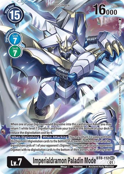 Imperialdramon Paladin Mode [Alternate Art Foil] #BT8-112