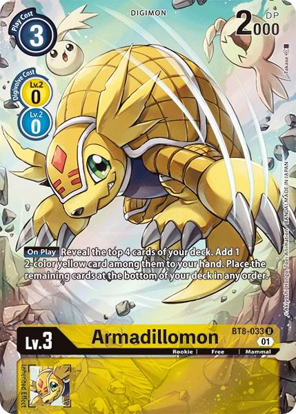 Armadillomon [Alternate Art Foil] #BT8-033