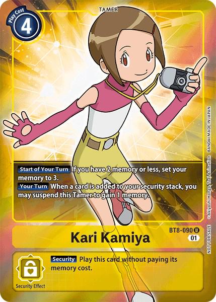 Kari Kamiya [Box Topper Foil] #BT8-090