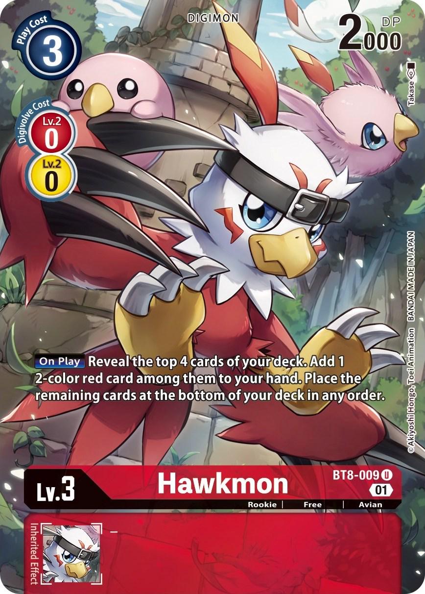 Hawkmon [Alternate Art Foil] #BT8-009