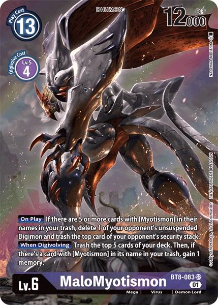MaloMyotismon [Alternate Art Foil] #BT8-083