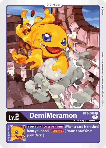 DemiMeramon #BT8-006