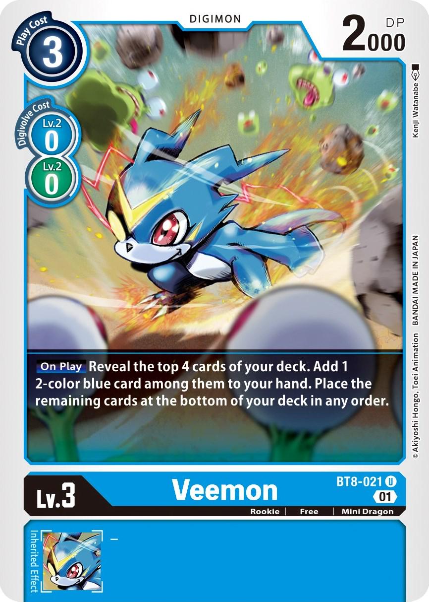 Veemon #BT8-021