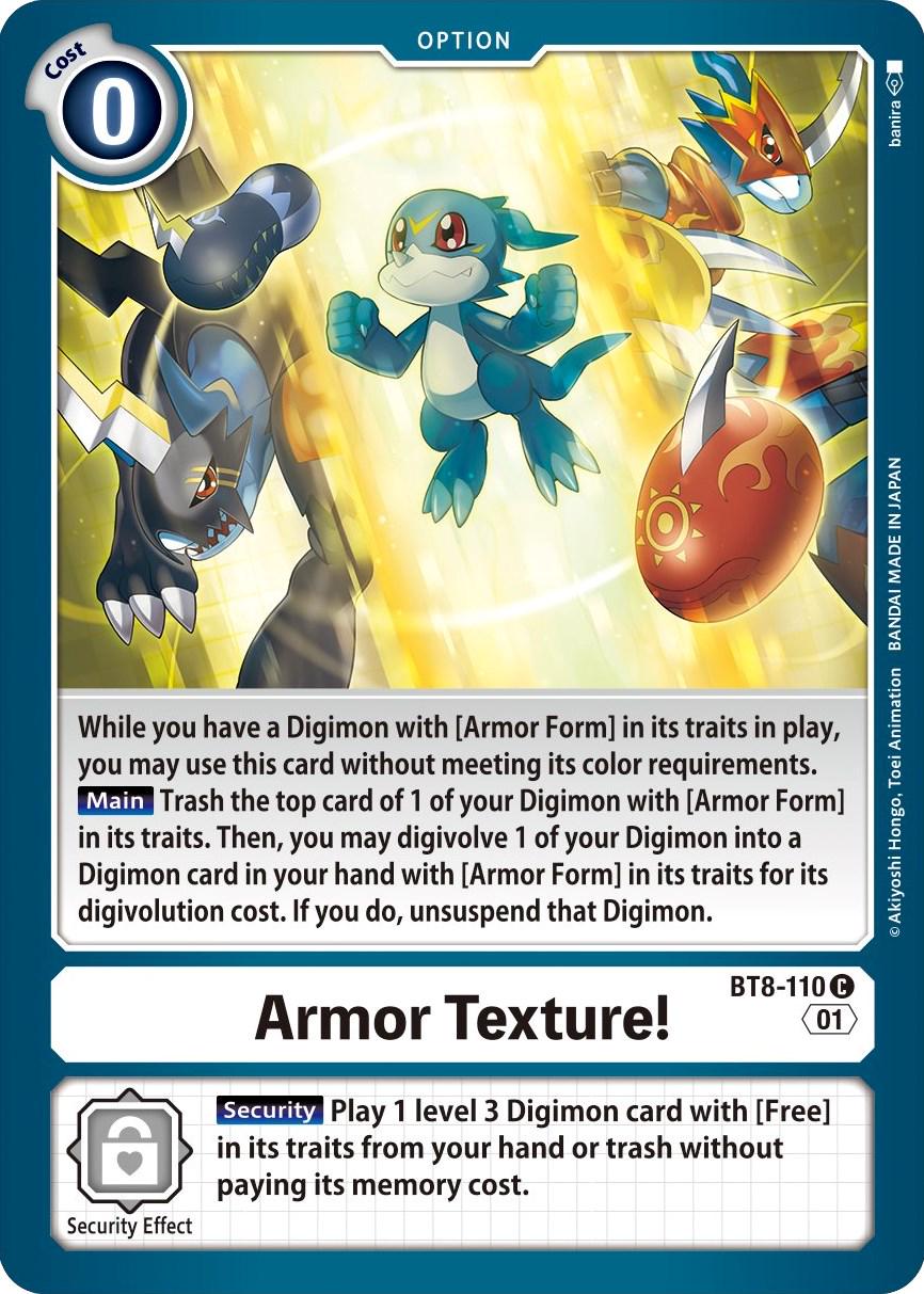 Armor Texture! #BT8-110