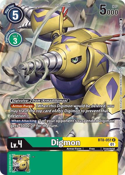 Digmon [Alternate Art Foil] #BT8-051
