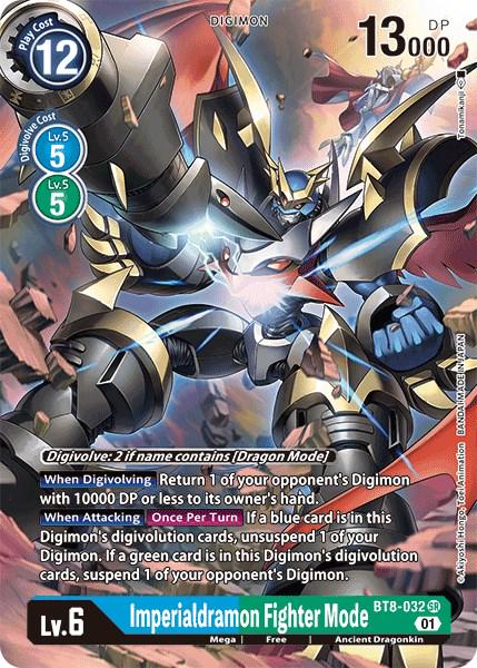 Imperialdramon Fighter Mode [Alternate Art Foil] #BT8-032