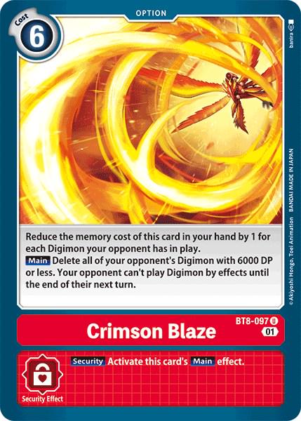 Crimson Blaze #BT8-097