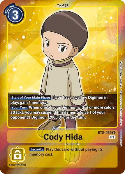 Cody Hida [Box Topper Foil] #BT8-089
