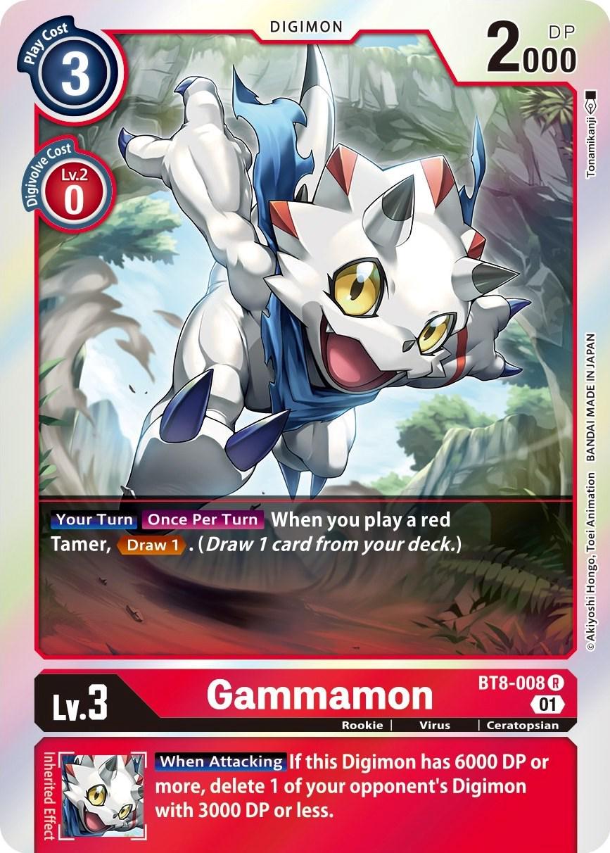 Gammamon [Foil] #BT8-008