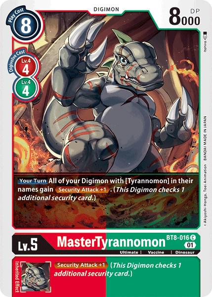 MasterTyrannomon #BT8-016