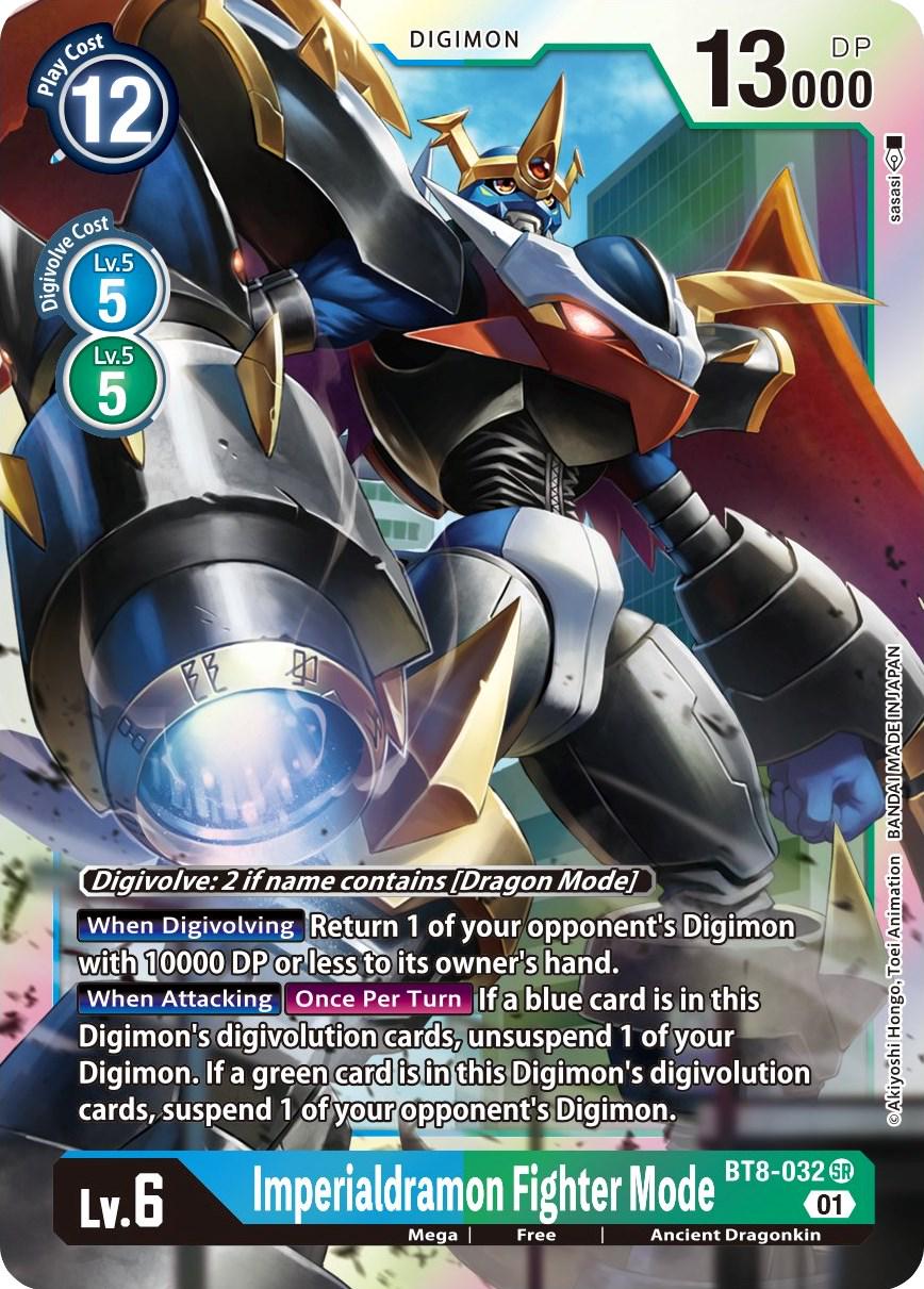 Imperialdramon Fighter Mode [Foil] #BT8-032