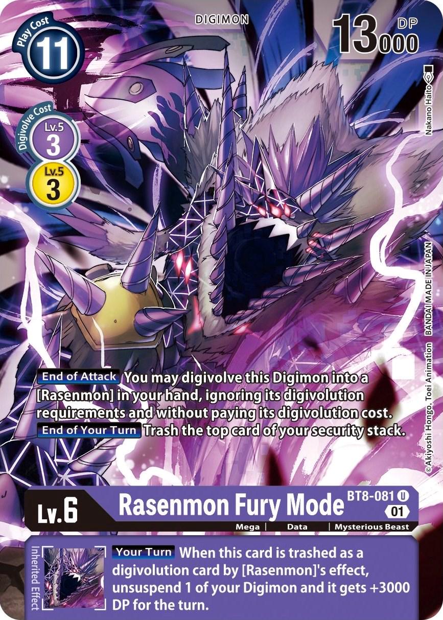 Rasenmon Fury Mode #BT8-081