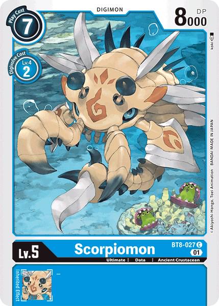 Scorpiomon #BT8-027