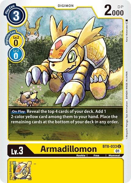 Armadillomon #BT8-033