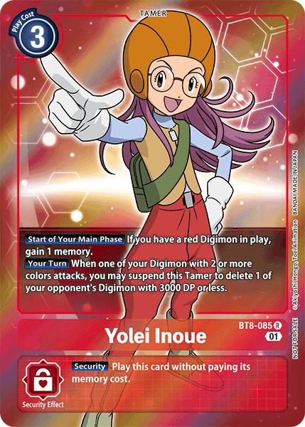 Yolei Inoue [Box Topper Foil] #BT8-085
