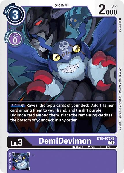 DemiDevimon #BT8-072