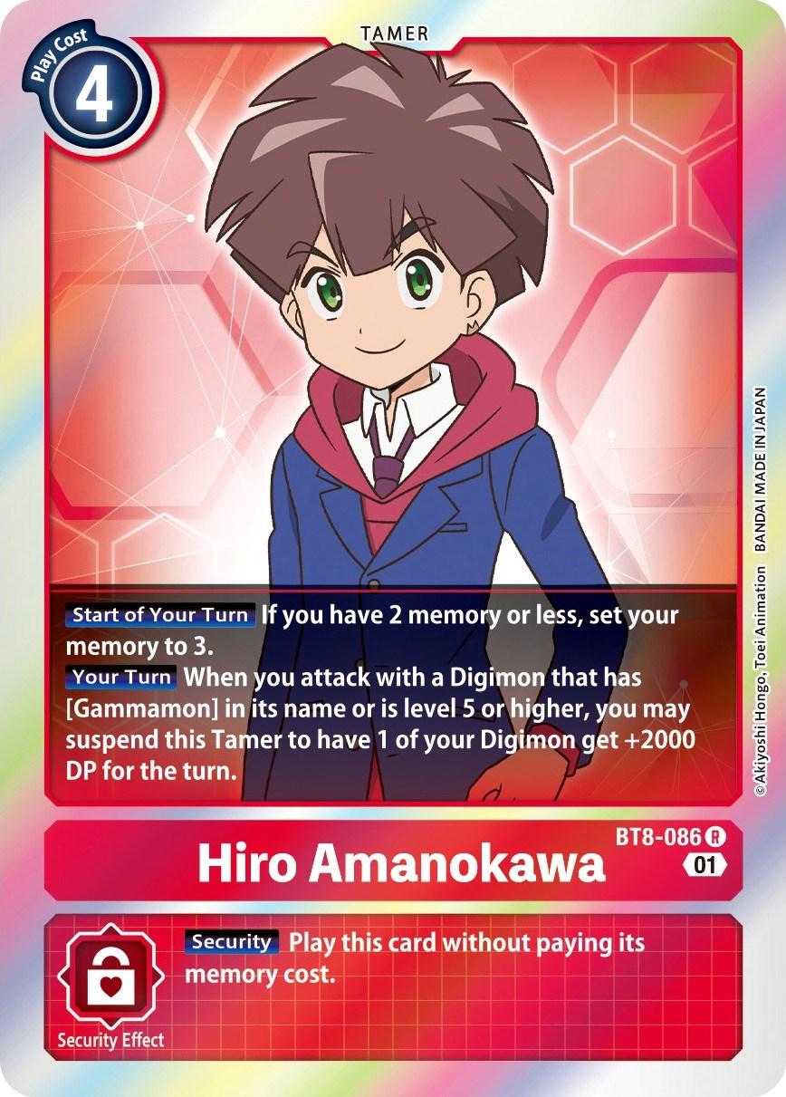 Hiro Amanokawa [Foil] #BT8-086
