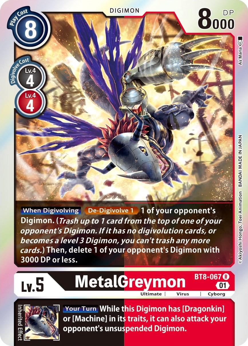 MetalGreymon [Foil] #BT8-067
