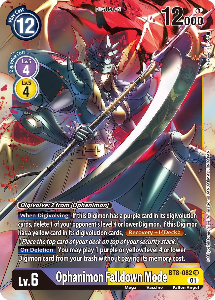 Ophanimon Falldown Mode [Foil] #BT8-082