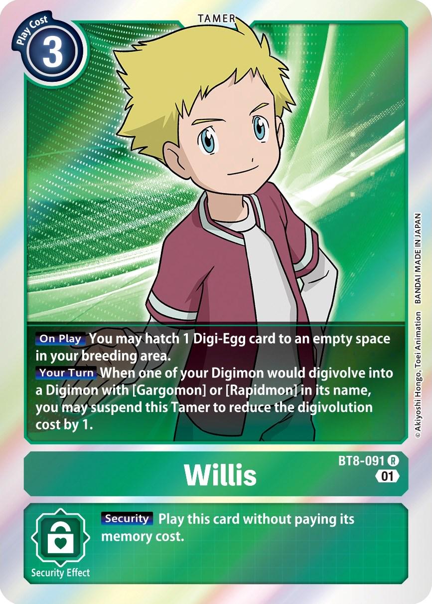 Willis [Foil] #BT8-091