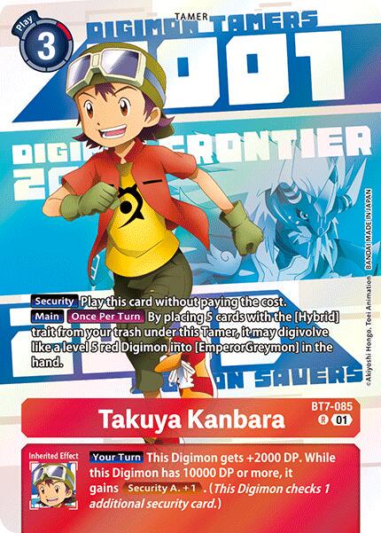 Takuya Kanbara [Series 25th Anniversary Set Foil] #BT7-085