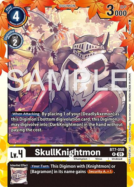 SkullKnightmon [Regulation Battle Vol. 3 Winner Foil] #BT7-058
