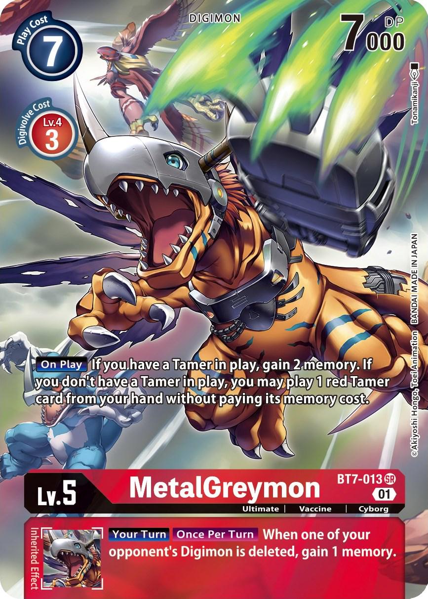 MetalGreymon [Alternate Art Foil] #BT7-013