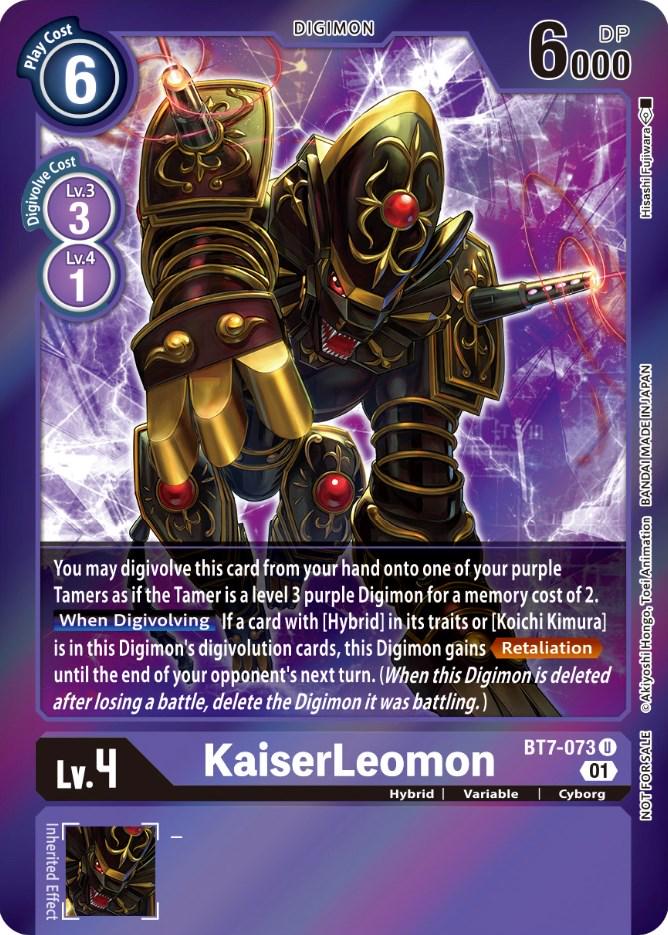 KaiserLeomon [Event Pack Foil] #BT7-073