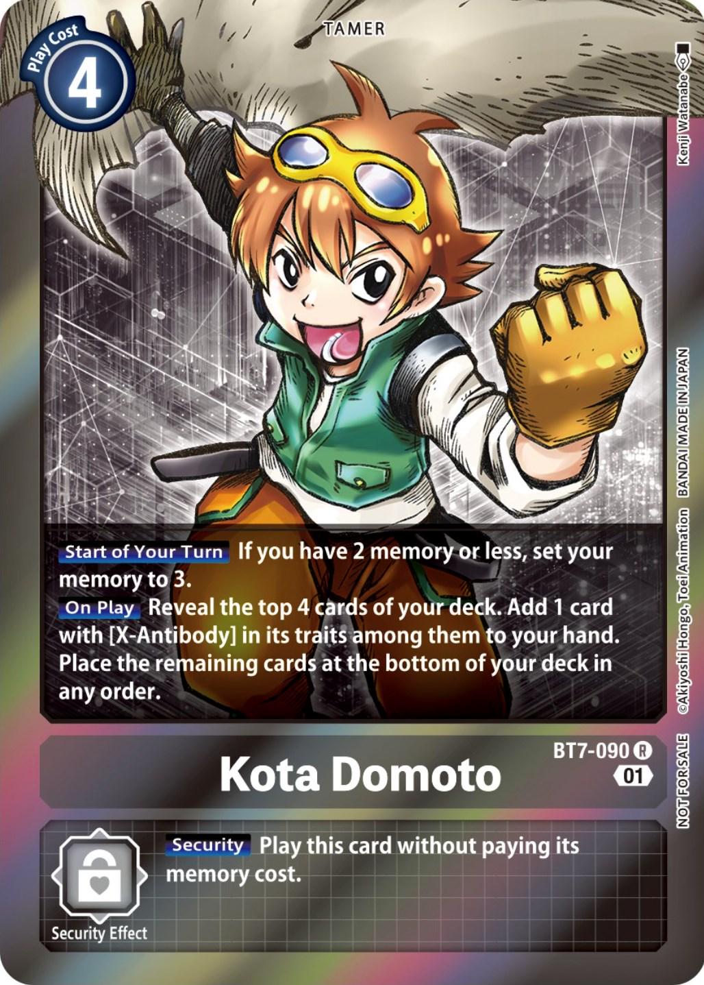 Kota Domoto [Event Pack Foil] #BT7-090