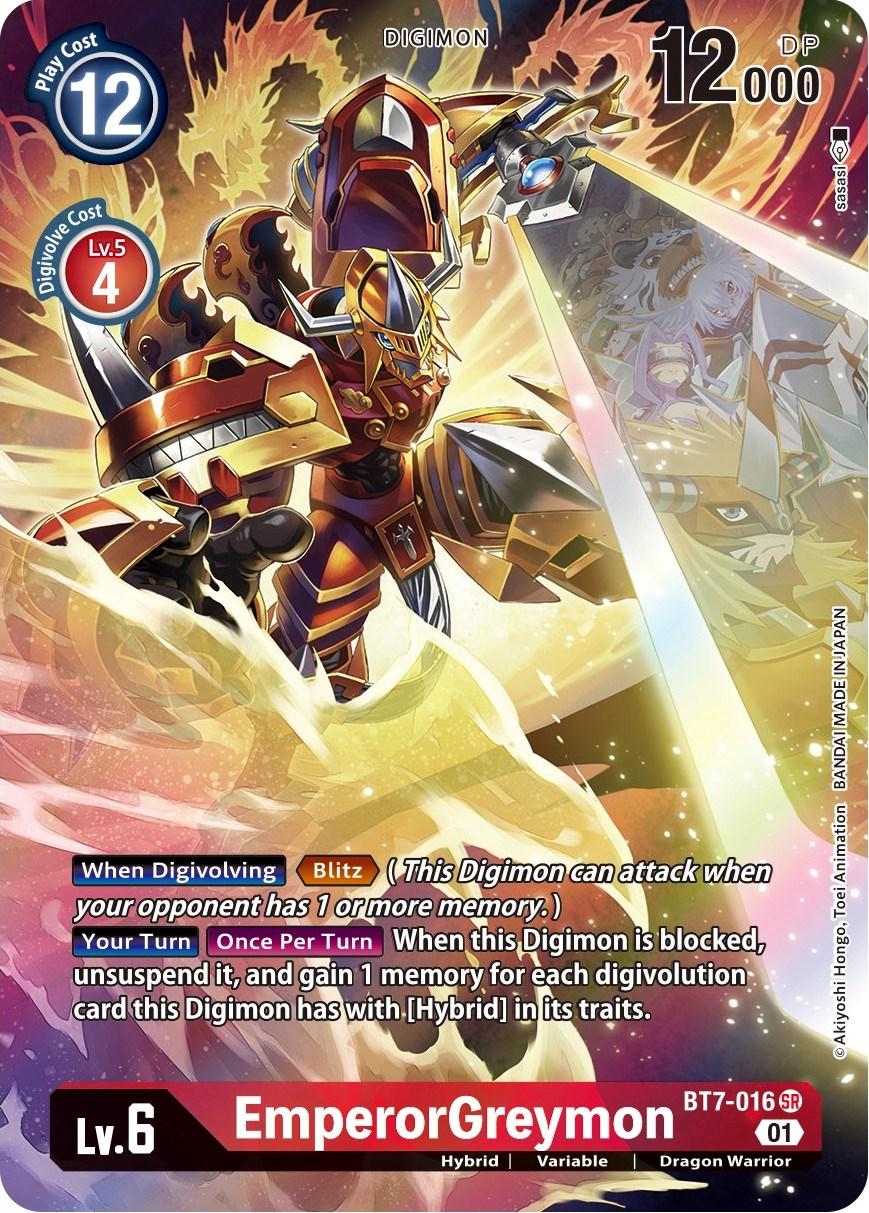 EmperorGreymon [Alternate Art Foil] #BT7-016
