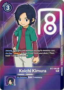 Koichi Kimura [Box Topper Foil] #BT7-091