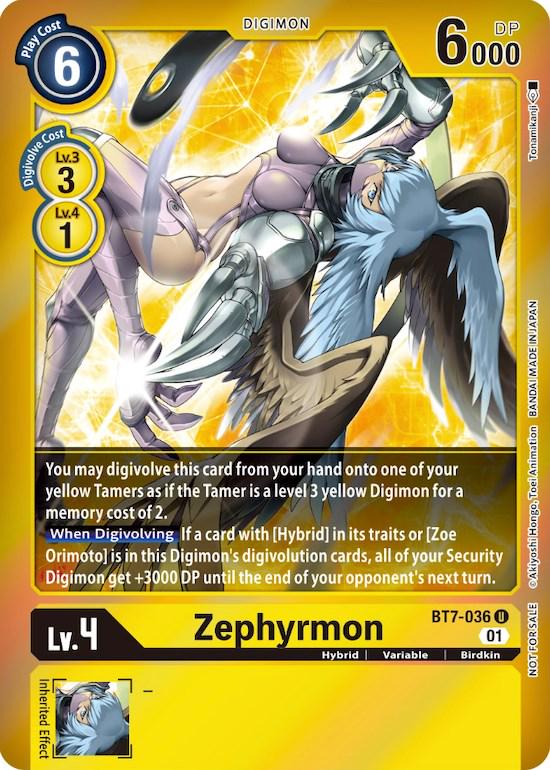 Zephyrmon [Event Pack Foil] #BT7-036