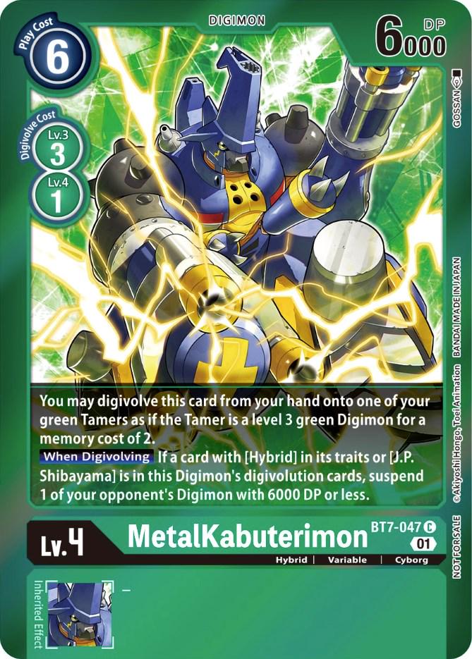 MetalKabuterimon [Event Pack Foil] #BT7-047