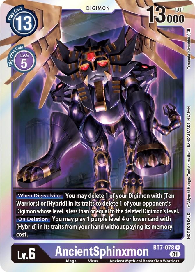 AncientSphinxmon [Event Pack Foil] #BT7-078