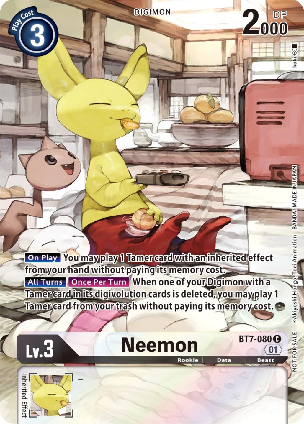 Neemon [Anniversary Foil] #BT7-080