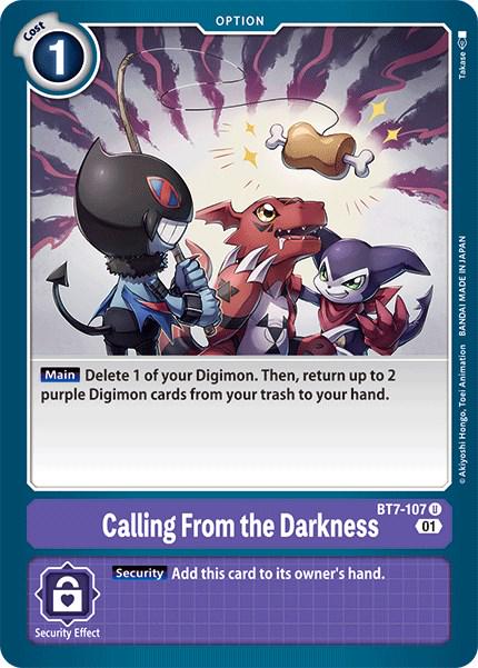 Calling From the Darkness #BT7-107
