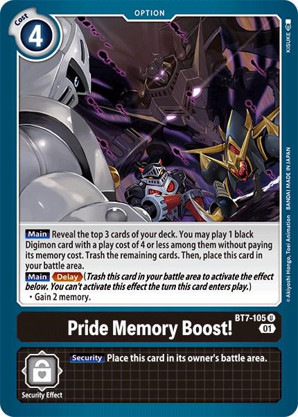 Pride Memory Boost! #BT7-105