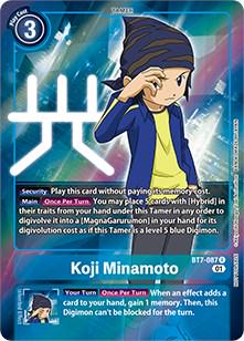 Koji Minamoto [Box Topper Foil] #BT7-087