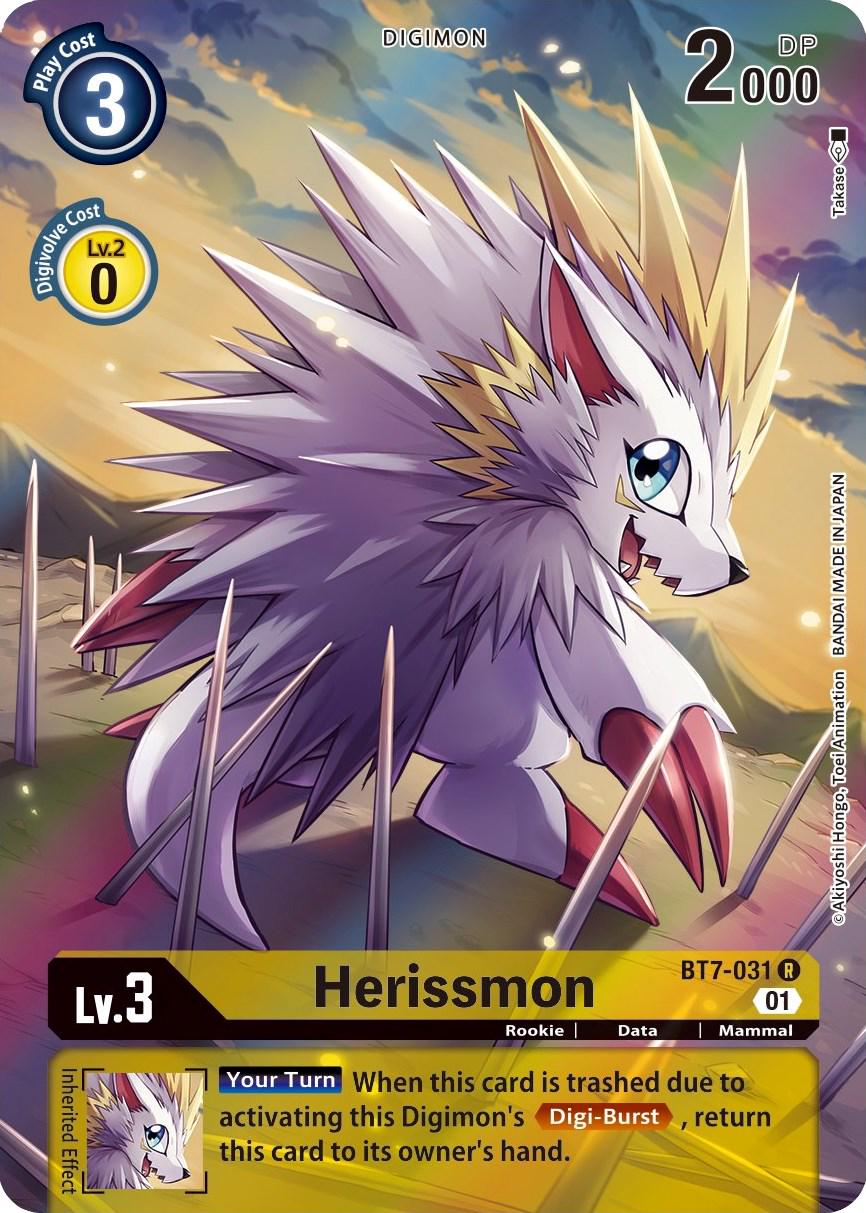 Herissmon [Alternate Art Foil] #BT7-031
